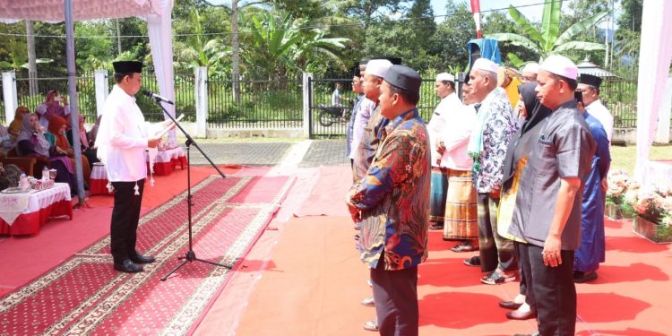 7 Tahun Terbentuk Kecamatan, Gus Irawan Bupati Tapsel Pertama Buka MTQ Angkola Muara TaisP