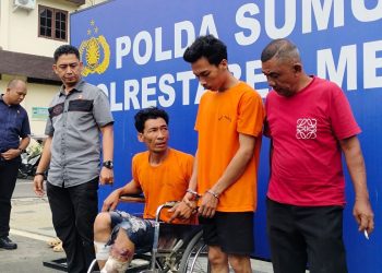 Petugas Kepolisian Berhasil Ungkap Kasus Pembunuhan Driver Taksi Online yang Ditemukan di Dalam Goni di Kolam Desa Pasar Rawa, Langkat