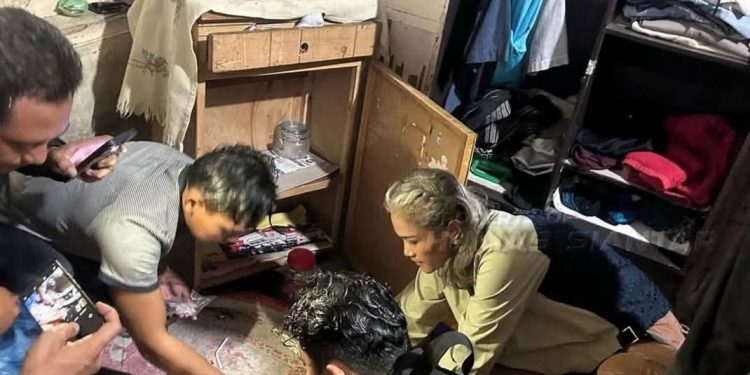 Pengedar Dan 59 Paket Sabu Di Jalan Nagur Di Amankan, Kapolres Pimpin Langsung Pengerebekan