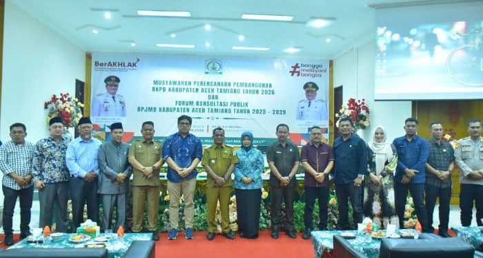 Wabup Aceh Tamiang Ismail, Buka Musrenbang RKPD Tahun 2026