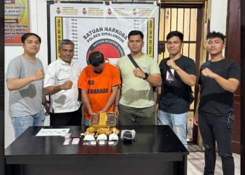 Polres Simalungun Tangkap Bandar Besar Sabu  Jaringan SURO Di Wilayah Gunung Malela