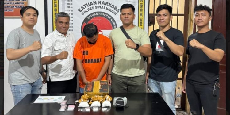 Polres Simalungun Tangkap Bandar Besar Sabu  Jaringan SURO Di Wilayah Gunung Malela