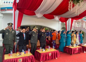 Kapolres Labusel, AKBP Aditya Sembiring Hadiri Upacara Harkitnas ke-117 di Labuhanbatu Selatan