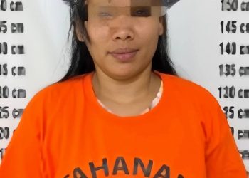Seorang Wanita Menjual Sabu Di Jalan Perwira, Ditangkap Saat Menunggu Pembeli