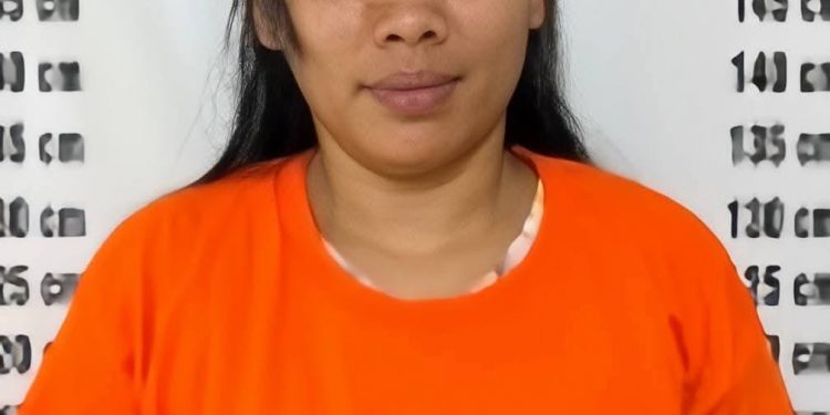 Seorang Wanita Menjual Sabu Di Jalan Perwira, Ditangkap Saat Menunggu Pembeli