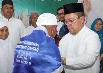 Wesley Silalahi SH, MKn Tepung Tawari Calon Jema’ah Haji Tahun 1446 H/2025 M