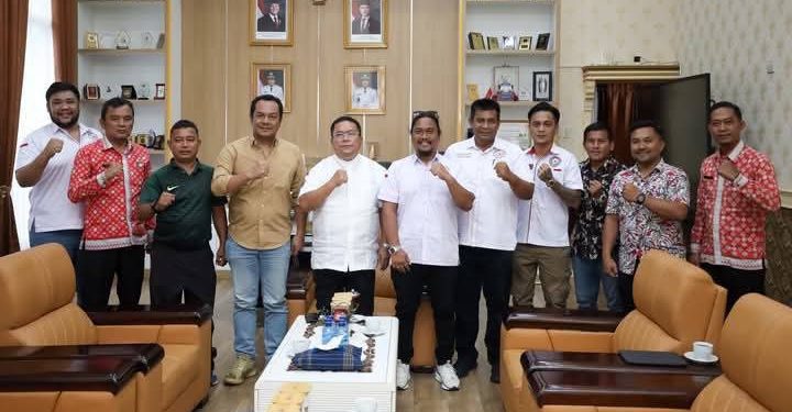 Akan Digelarnya Acara Pelantikan, KONI Kota Pematangsianțar Perkenalkan Diri Dan Silaturahmi Ke Walikota Pematangsiantar, Wesley Silalahi SH, MKn.