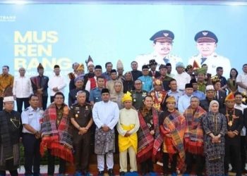 Bupati Labusel Fery Sahputra Simatupang Hadiri Musrenbang RPJMD Sumut 2025–2029 dan RKPD 2026