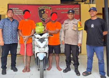 Polsek Torgamba Berhasil Ungkap Kasus Curat Di Desa Aek Batu , Pelaku Dan Barang Bukti Berhasil Diamankan