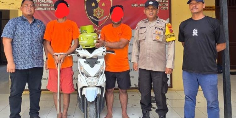 Polsek Torgamba Berhasil Ungkap Kasus Curat Di Desa Aek Batu , Pelaku Dan Barang Bukti Berhasil Diamankan