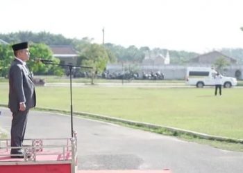 Wabup Labusel Bertidak Sebagsi Irup Upacara Hari Lahir Pancasila