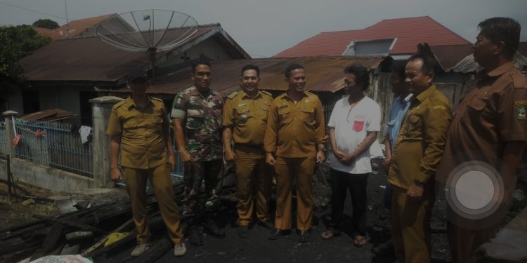 Pemko Siantar Berikan Bantuan Kepada Korban Kebakaran Di Jalan Handayani Kota Pematangsiantar