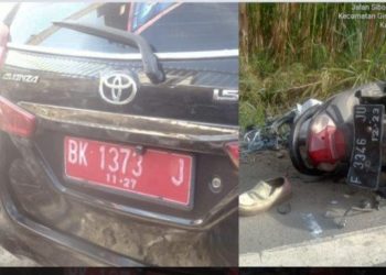 Identitas Pengemudi Mobil Toyota Avanza Veloz Berplat Merah Yang Menabrak Satu Keluarga Terungkap