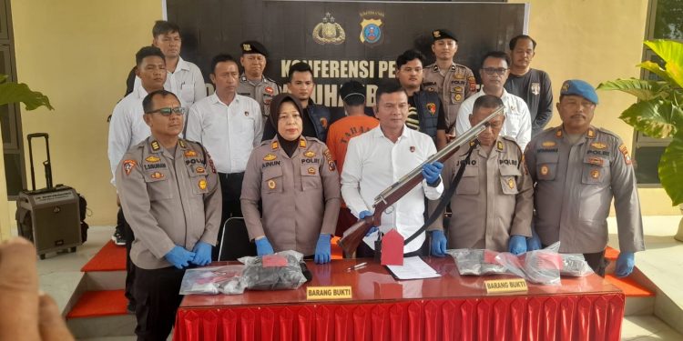 Press Release polres Labuhanbatu Selatan Terkait Pembunuhan di Kec.Silangkitang