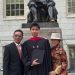 Putra Bupati Tapsel di Wisuda S2 di Harvard University Amerika Serikat