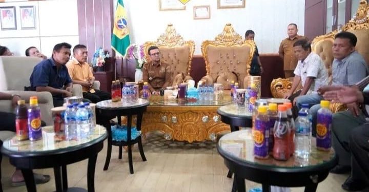 Bupati Labusel Terima Audiensi Perhimpunan Toga Simatupang