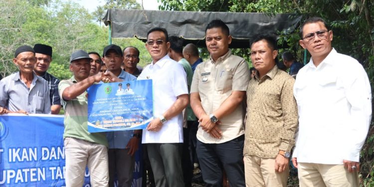 Pemkab Tapsel Melalui Dinas Perikanan Teros Genjot Program Swasembada Ikan