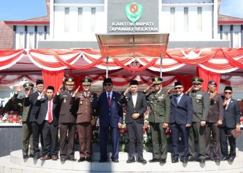 Pemkab Tapsel Peringati Hari Lahir Pancasila Secara Khidmat