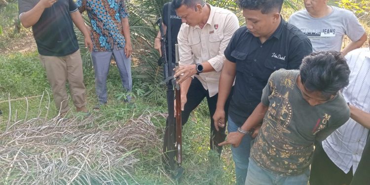 Kurang Dari 1X24 Jam Polres Labuhanbatu Selatan Berhasil Ungkap Kasus Pembunuhan Sadis Di Desa Binanga Dua