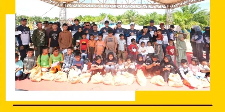 Bupati Paluta Diwakili Sekda Hadiri Pembukaan Bhayangkara Motocross di Desa Batang Baruhar Jae