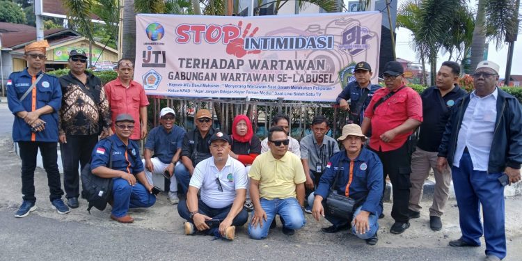 Wartawan Labusel Menolak Segala Bentuk Intimidasi dan Kekerasan