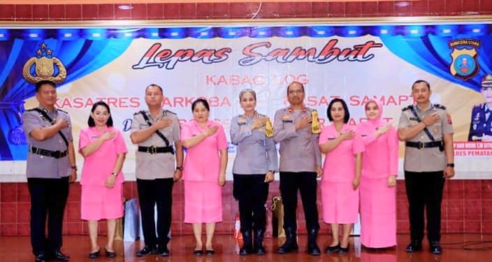 Kapolres Kota Pematangsiantar Pimpin Sertijab Kabag Log, Dua Kasat Dan Satu Kapolsek