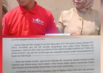 Oknum kepala Yayasan MTS Darul Muhsinin Diduga Halangi  Jurnalis  Saat Bertugas