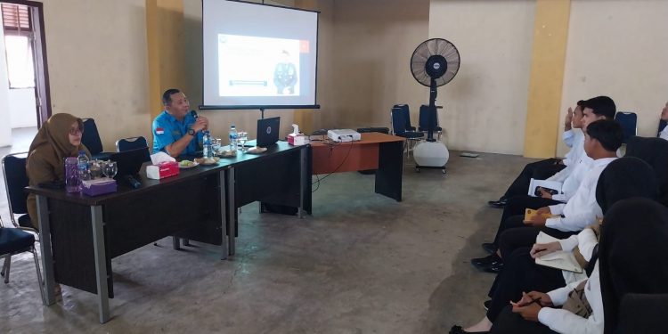 BNNK Aceh Tamiang Selenggarakan Sosialisasi Bahaya Narkoba Ke Para Finalis Bujang Dara Dan Duta Anti Narkoba 2025