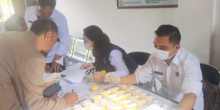 BNNK Pematangsiantar Lakukan Tes Urine Lanjutan Kepada Satpol-PP Dan Damkar