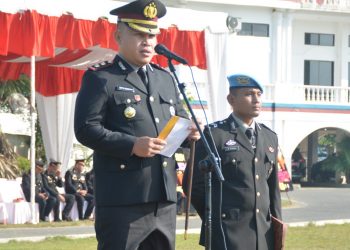 Polres Labusel Memperingati HUT Bhayangkara Ke-79 Tahun 2025