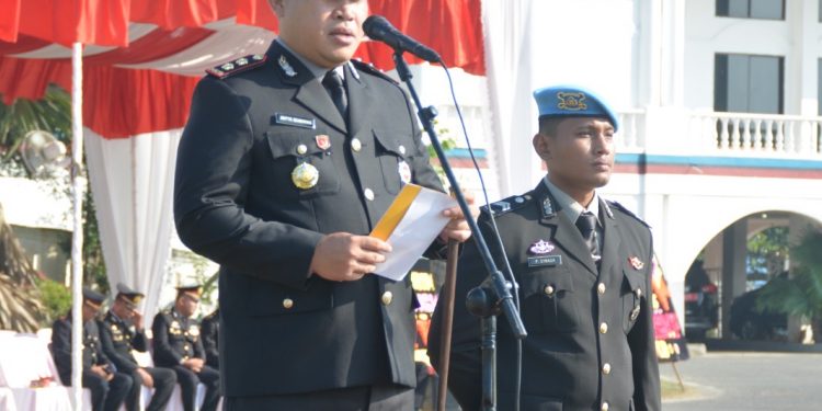 Polres Labusel Memperingati HUT Bhayangkara Ke-79 Tahun 2025