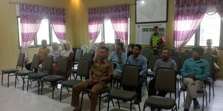 Mediasi Ke – 2 Terkait Sengketa Pekerjaan Pengerasan Jalan Desa Rantau Panjang Belum Ada Titik Temu