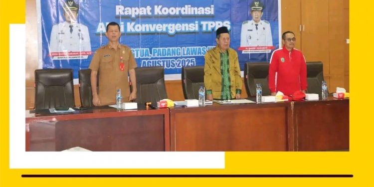BupatiPaluta Diwakili Wakil Bupati Pimpin Rapat Koordinator Lintas Sektor