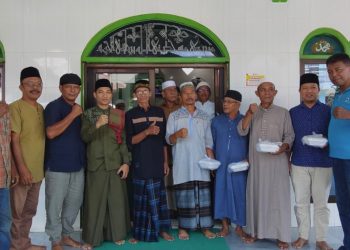 Cerita Siantar Dulu (CSD) Laksanakan Jumat Barokah di Masjid Rahmat Jalan Singosari Pematangsiantar