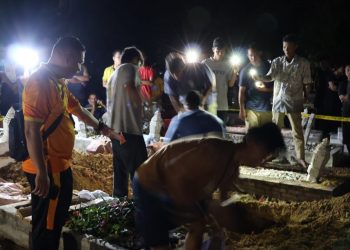 Kematian Misteri Pelajar 14 Tahun ,Polisi Bongkar Pemakaman Guna Selidiki Faktor Lainnya