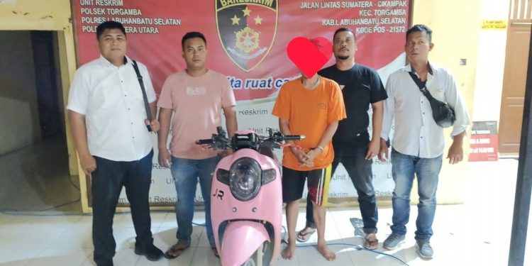 Polsek Torgamba Berhasil Ungkap Kasus Curanmor, Pelaku Berhasil Diamankan di Bagan Batu