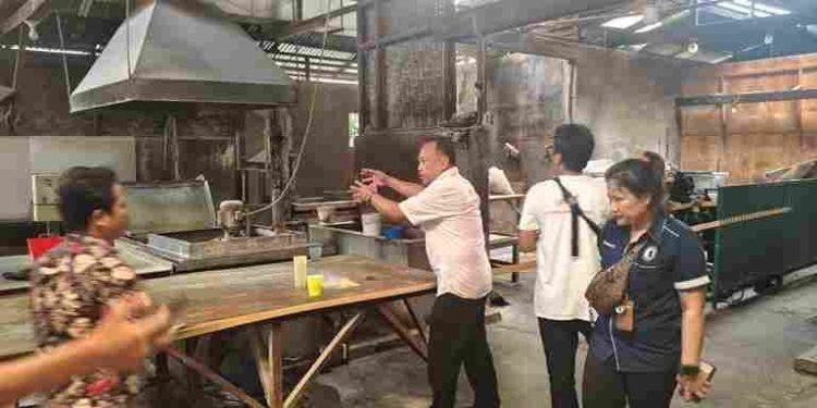 BBPOM Medan Gagalkan Peredaran Mie Basah Berformalin di Siantar dan Simalungun, 25 Karung Disita