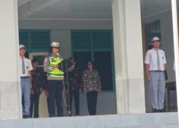 Polres Pematangsiantar Gelar Program “Police Go to School” di Yayasan Perguruan Tamansiswa