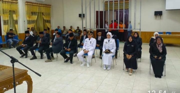Bupati Aceh Tamiang Melantik 16 Pejabat Administrator Di Lingkungan Pemkab Aceh Tamiang