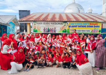 Menyambut HUT RI ke-80, UPTD TK Negeri Pembina 4 Gelar Beragam Perlombaan