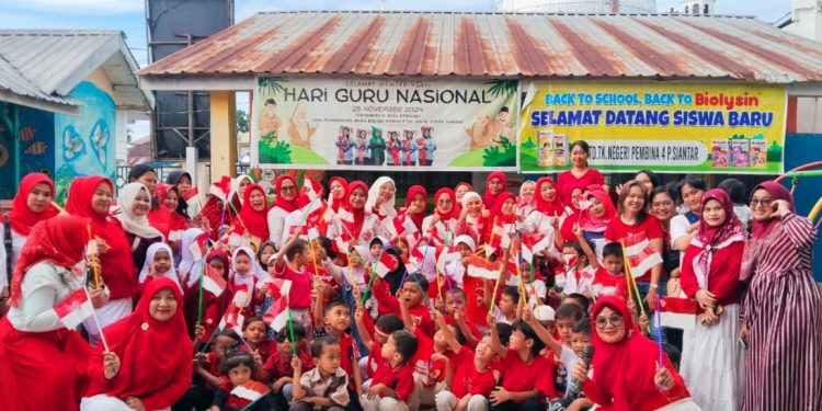 Menyambut HUT RI ke-80, UPTD TK Negeri Pembina 4 Gelar Beragam Perlombaan