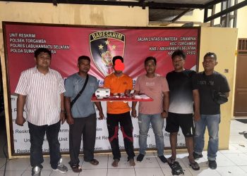 Polsek Torgamba Berhasi Bekuk Pengedar Narkoba,40,99 Gram Sabu dan Ganja Diamankan