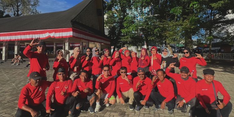 Cerita Siantar Dulu (CSD) Gelar Jalan Sehat Bersama di Lapangan H. Adam Malik