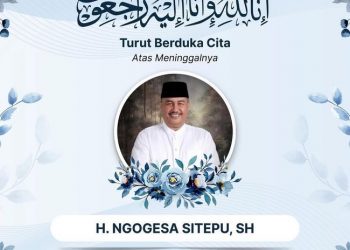 Mantan Bupati Langkat Ngogesa Sitepu Tutup Usia di Umur 63 Tahun