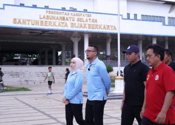 Bupati Labusel Fery Sahputra:Lapangan SBBK Merupakan Ruang Publik dan Sentra UMKM Lokal