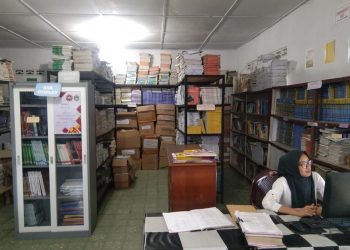 Perpustakaan SMA Negeri 4 Pematangsiantar Butuh Sedikit Sentuhan dan Perhatian