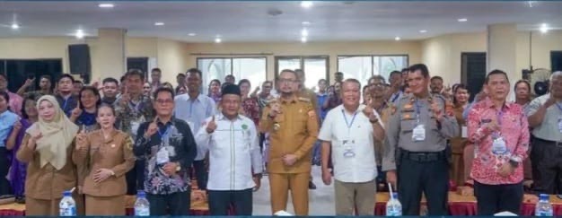 Bupati Labusel Buka Musda Lembaga Pengembangan Pesparawi Daerah 2025–2029