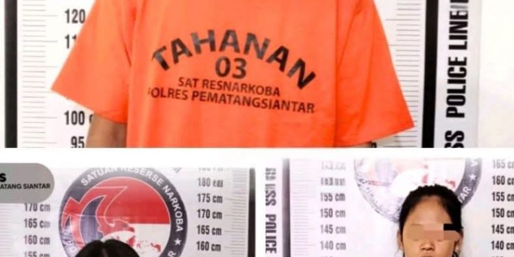 3 Orang Diringkus Sat Narkoba Pematangsiantar di Jalan Tangki, Termasuk Dua Wanita Muda