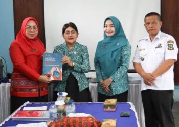 Ketua TP PKK Kota Siantar Hadiri Monitoring Lomba IVA Test di Kecamatan Siantar Barat