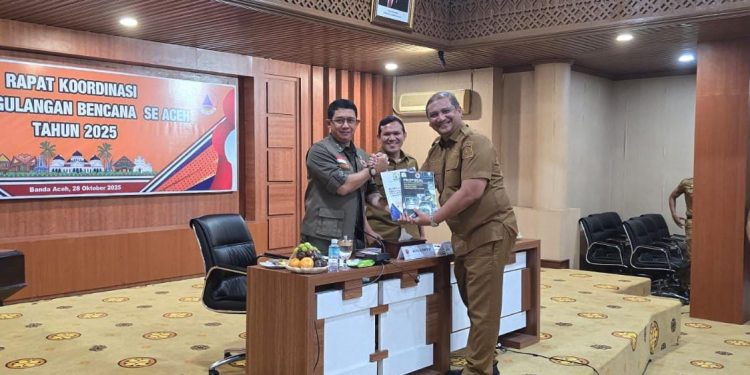 Bupati Aceh Tamiang, Ajukan Usulan Bantuan Rehabilitasi Insfrastruktur Dan Kenderaan Siaga Bencana Ke BNPB
